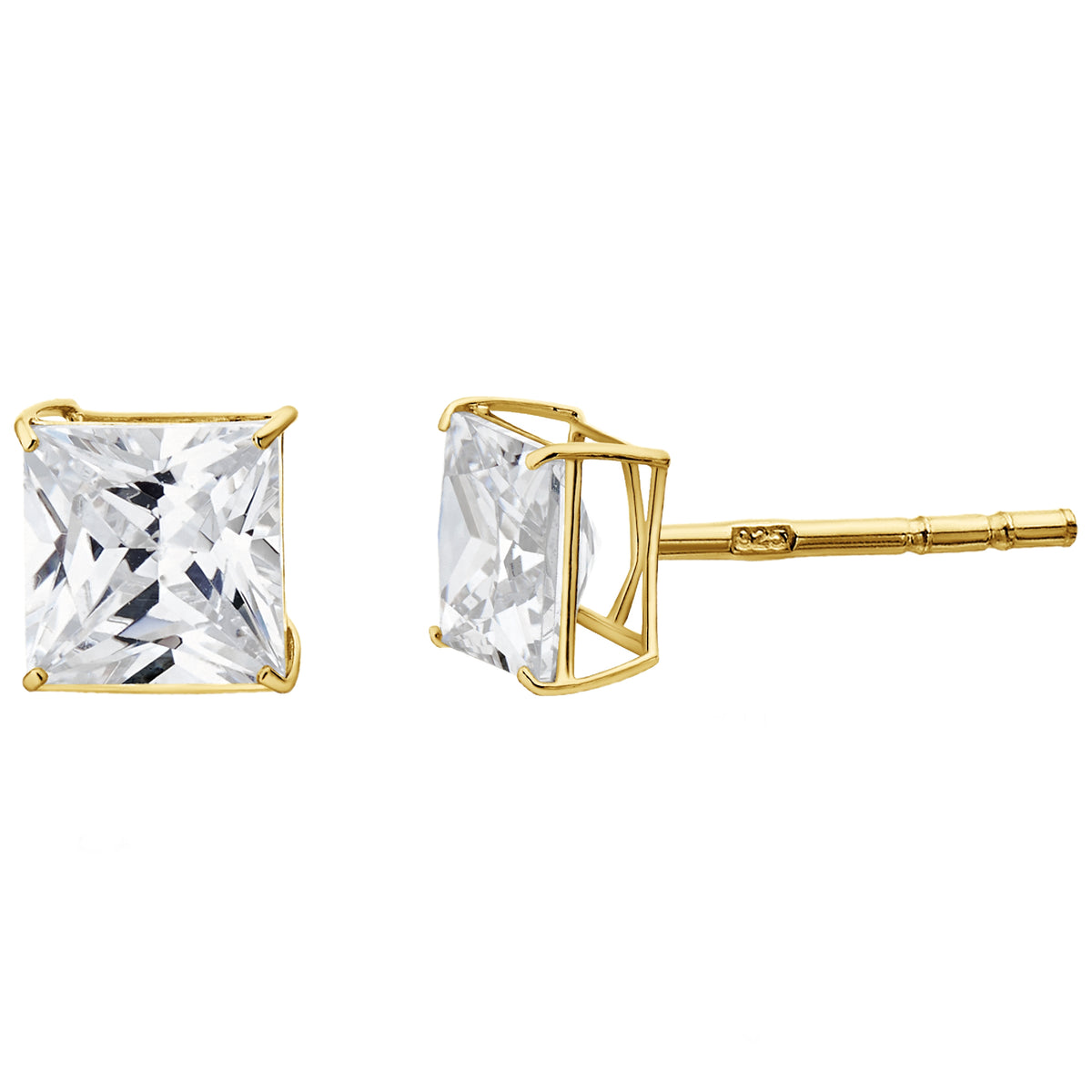 925 STERLING SILVER STUD EARRINGS