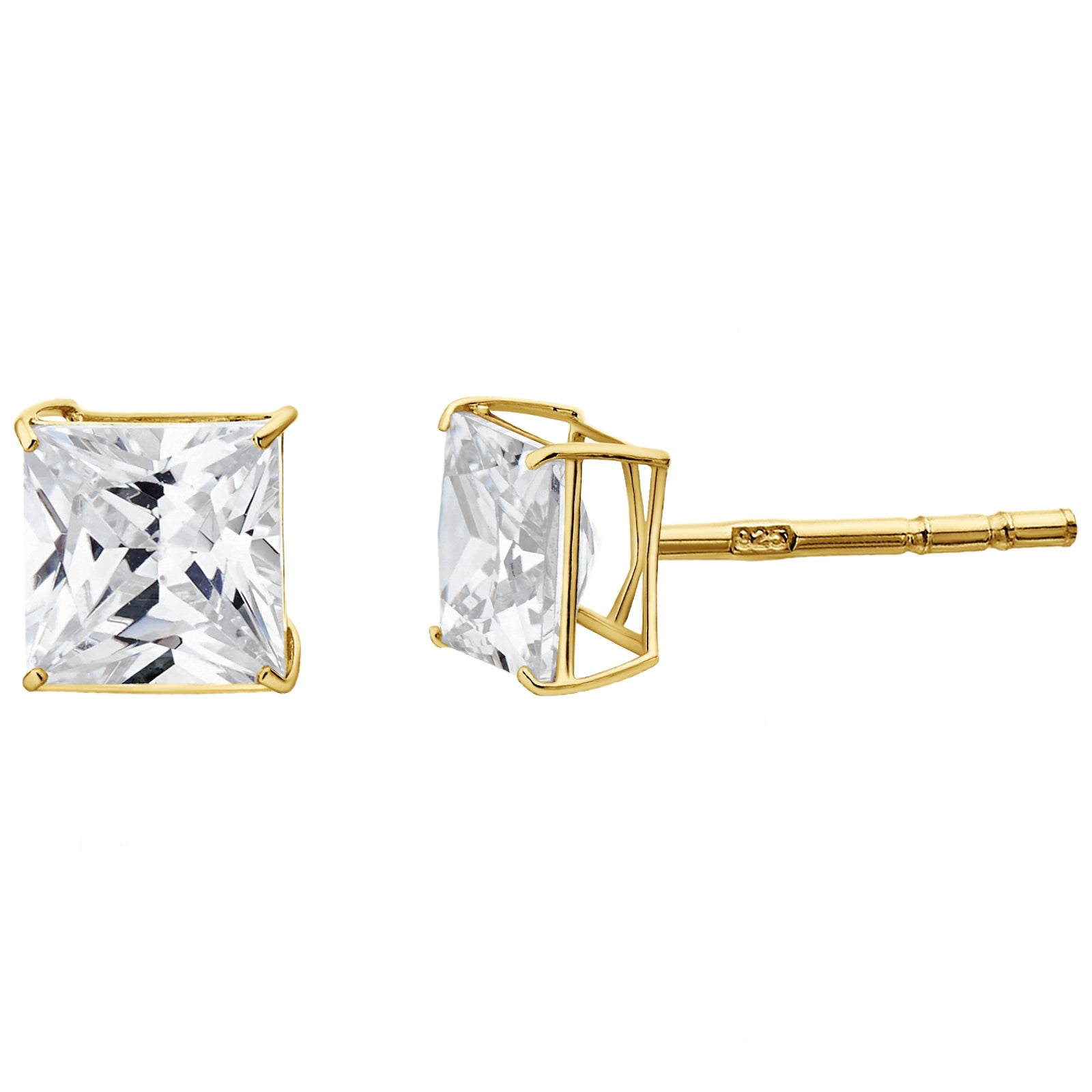 925 STERLING SILVER STUD EARRINGS