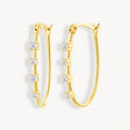 925 STERLING SILVER HOOP EARRINGS