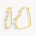 925 STERLING SILVER HEART EARRINGS