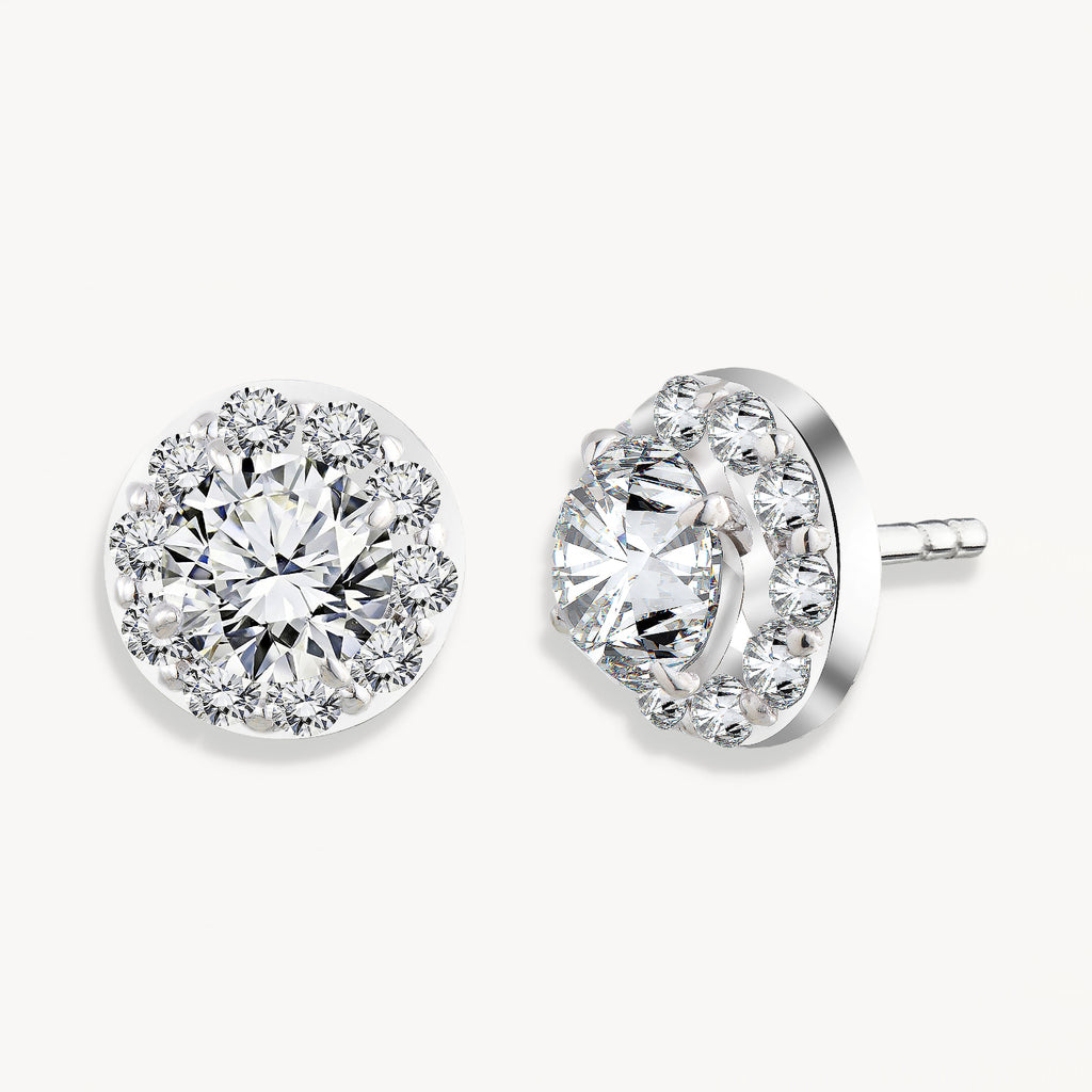 925 STERLING SILVER STUD EARRINGS