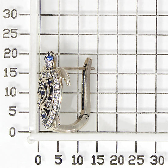 925 STERLING SILVER SEA TURTLE EARRINGS