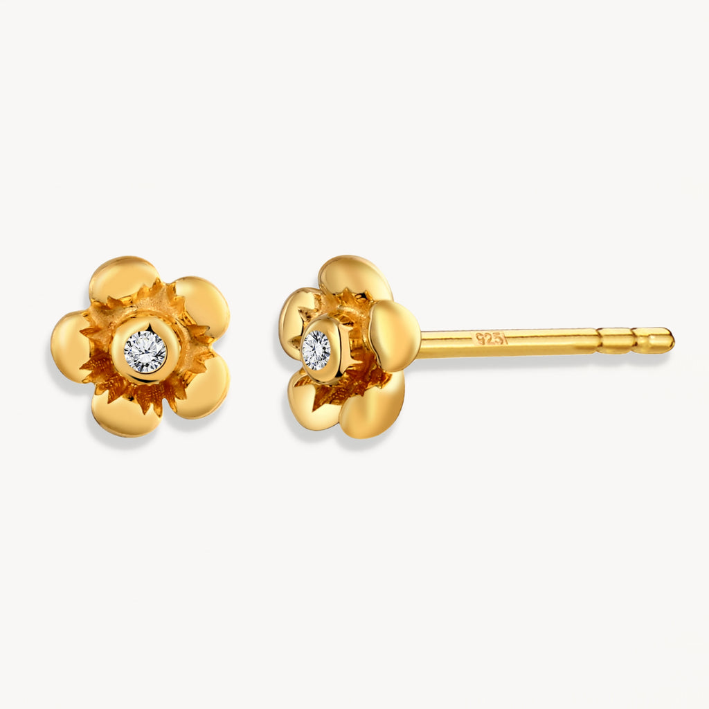 925 STERLING SILVER STUD EARRINGS