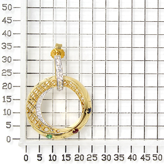 925 STERLING SILVER LE MESH EARRINGS