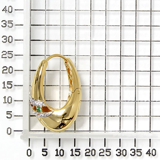 925 STERLING SILVER LE MESH EARRINGS