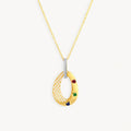 925 STERLING SILVER PENDANT WITH STONE