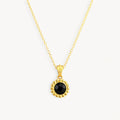 925 STERLING SILVER PENDANT WITH BLACK ONYX