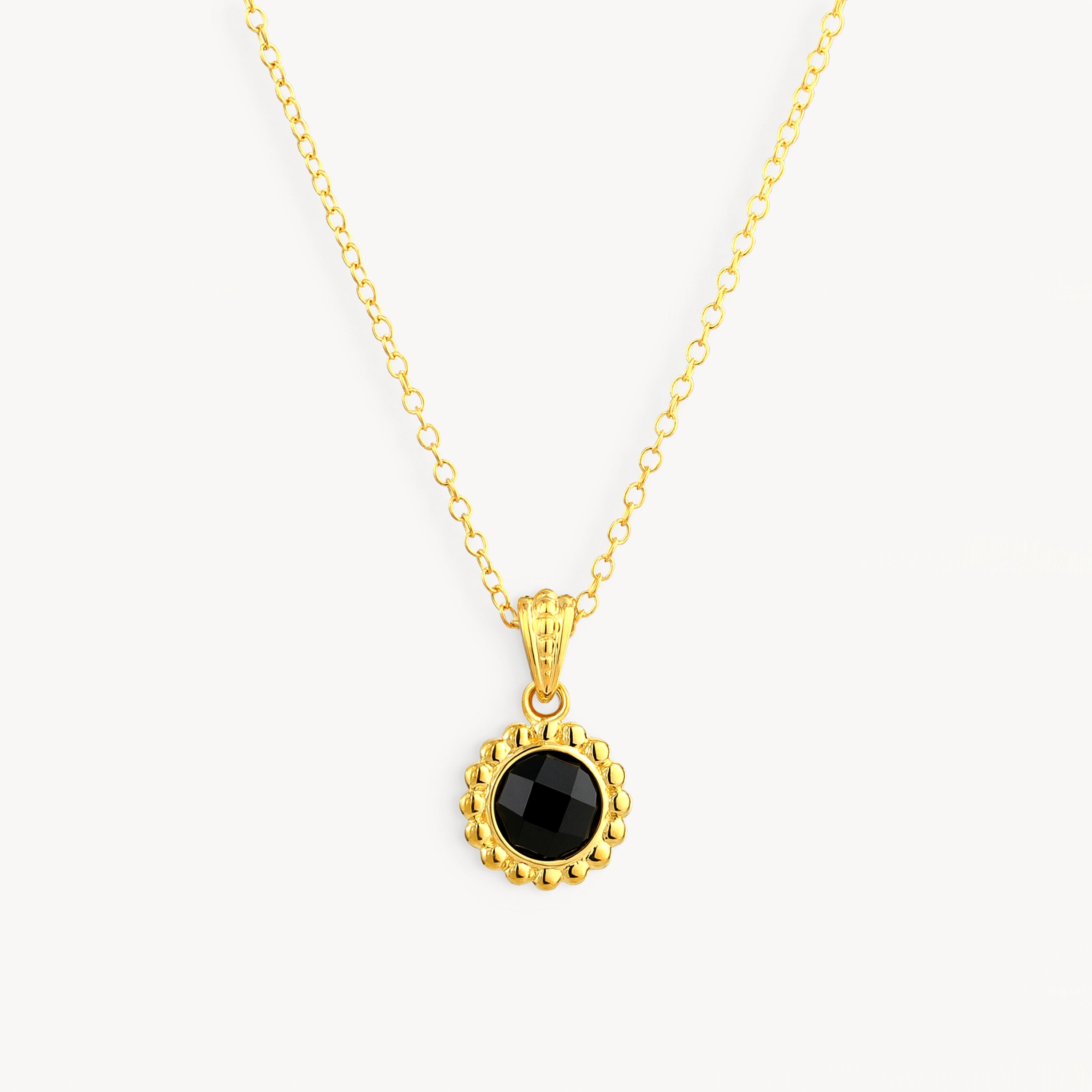 925 STERLING SILVER PENDANT WITH BLACK ONYX