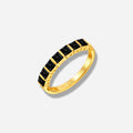 925 STERLING SILVER RING WITH BLACK ONYX
