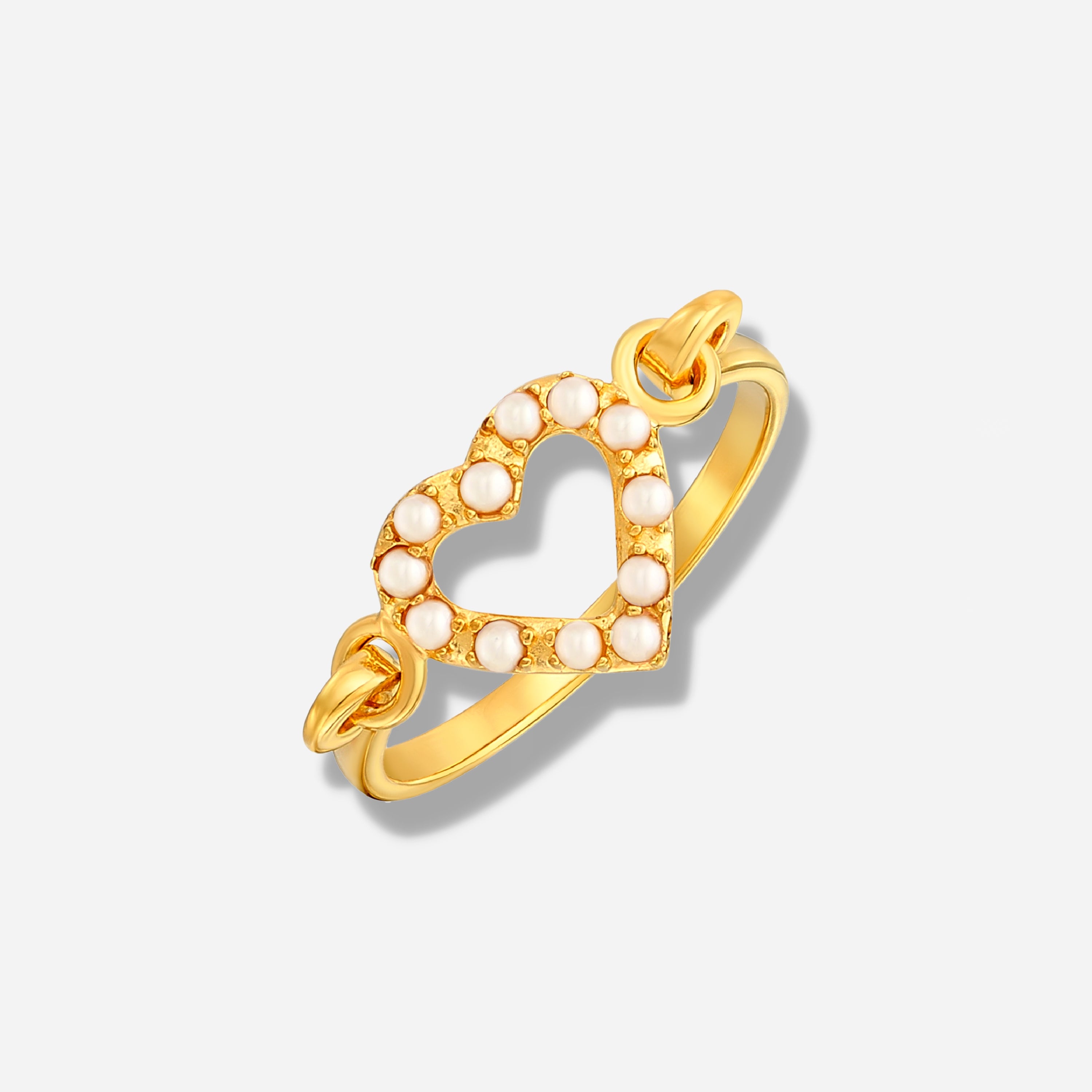 925 STERLING SILVER RING WITH FRESHWATER PEARL