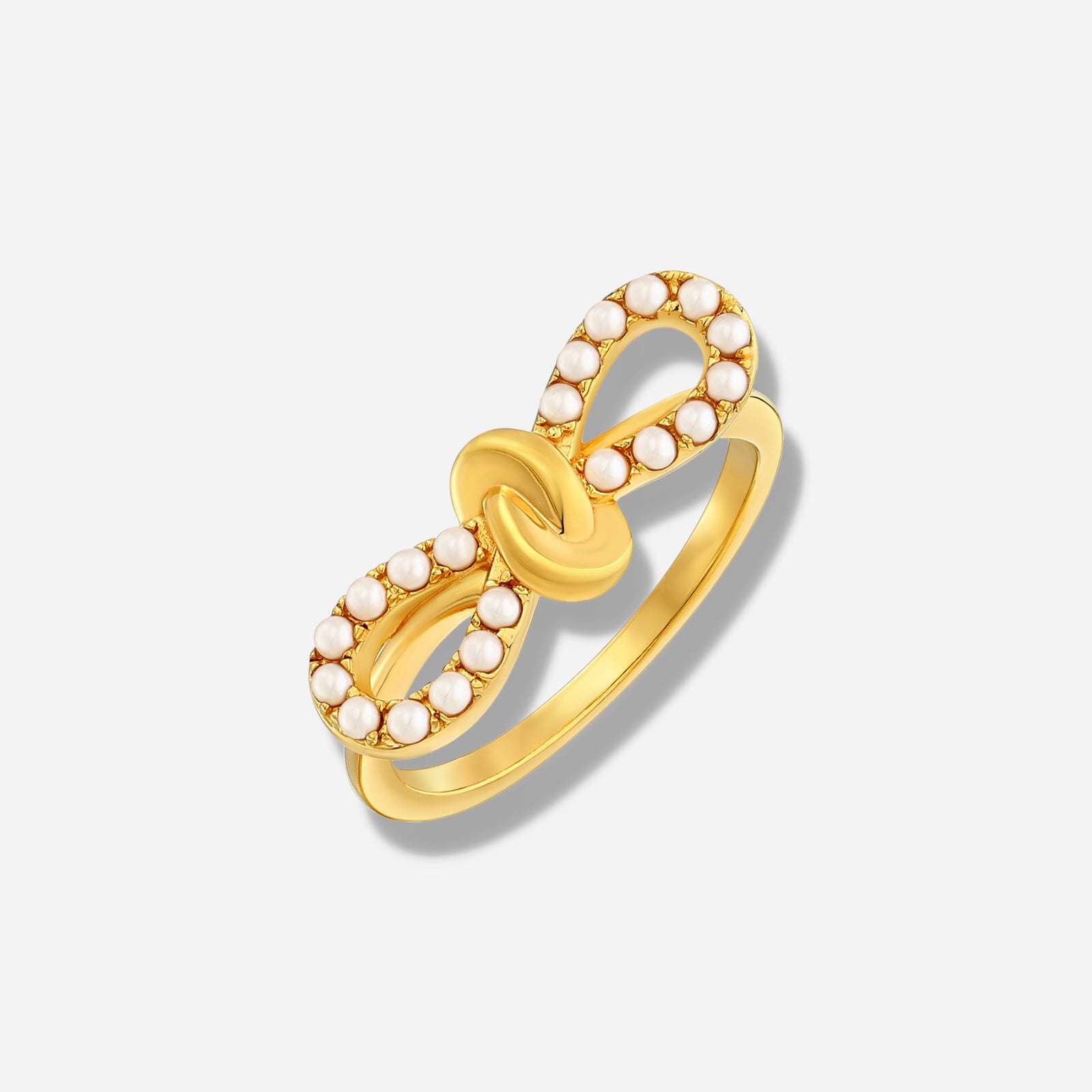 925 STERLING SILVER RING WITH FRESHWATER PEARL