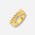 925 STERLING SILVER RING WITH FRESHWATER PEARL