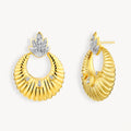 925 STERLING SILVER BACK TO BACK EARRINGS