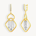 925 STERLING SILVER WATERFALL EARRINGS