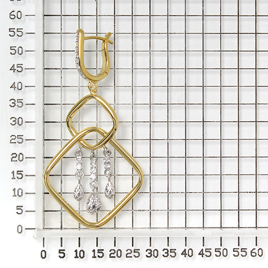 925 STERLING SILVER WATERFALL EARRINGS