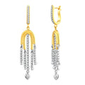 925 STERLING SILVER WATERFALL EARRINGS