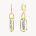 925 STERLING SILVER WATERFALL EARRINGS