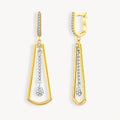 925 STERLING SILVER WATERFALL EARRINGS