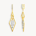 925 STERLING SILVER WATERFALL EARRINGS