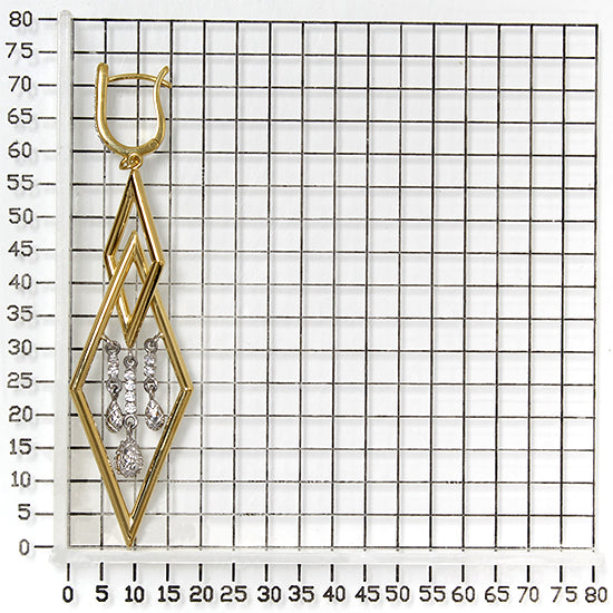 925 STERLING SILVER WATERFALL EARRINGS