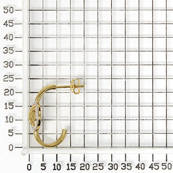 925 STERLING SILVER LE MESH EARRINGS