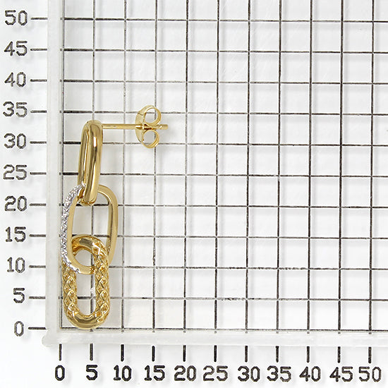 925 STERLING SILVER LE MESH EARRINGS