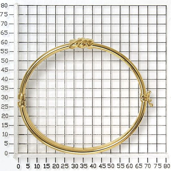 925 STERLING SILVER CLASSIC HINGED BANGLE