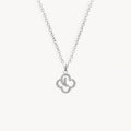 925 STERLING SILVER PAVE FLOWER PENDANT