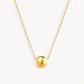 925 STERLING SILVER BALL BEAD CHAIN NECKLACE