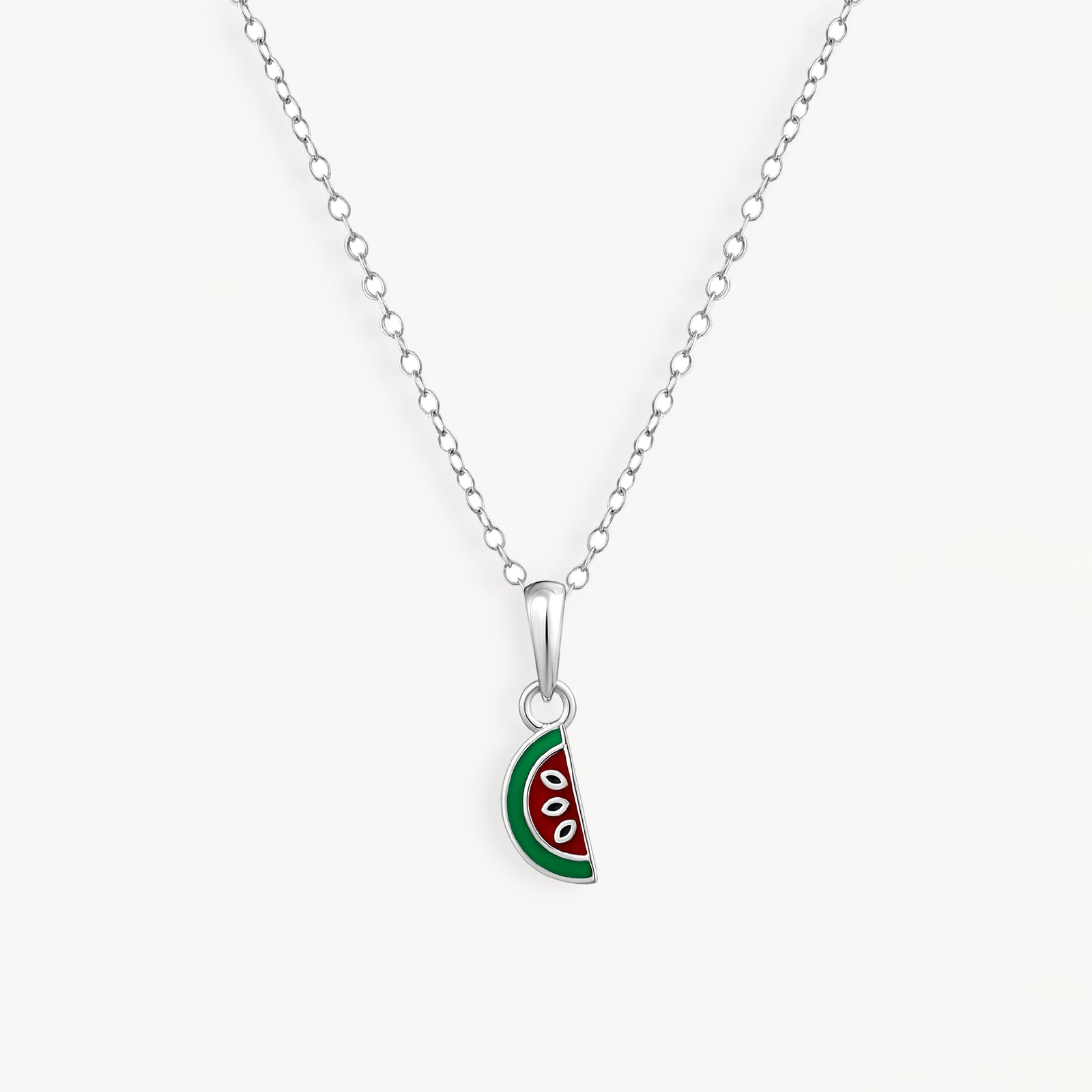 925 STERING SILVER FANCY WATERMELON CHARM