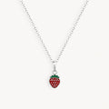 925 STERING SILVER FANCY STRAWBERRY CHARM