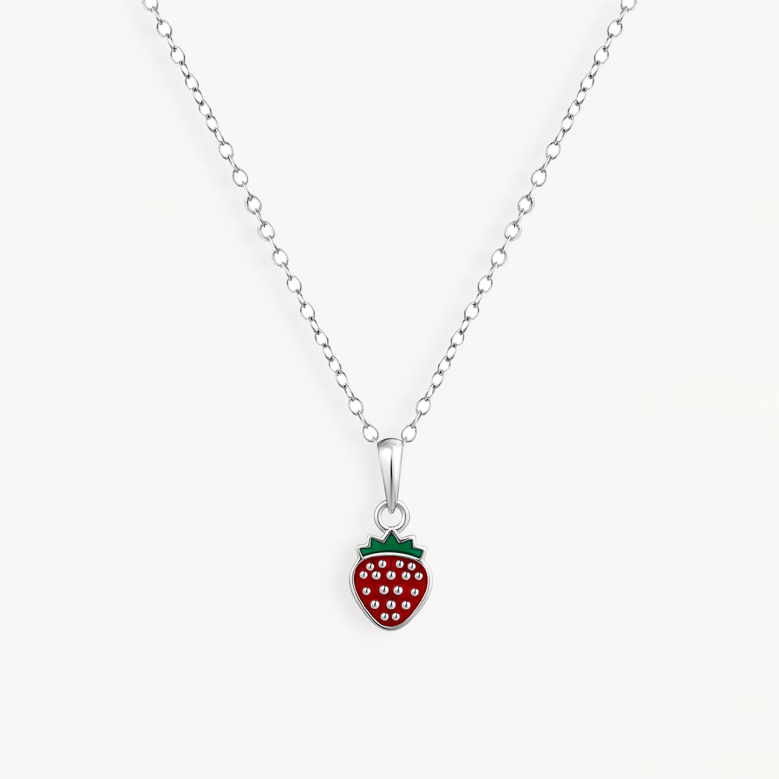 925 STERING SILVER FANCY STRAWBERRY CHARM