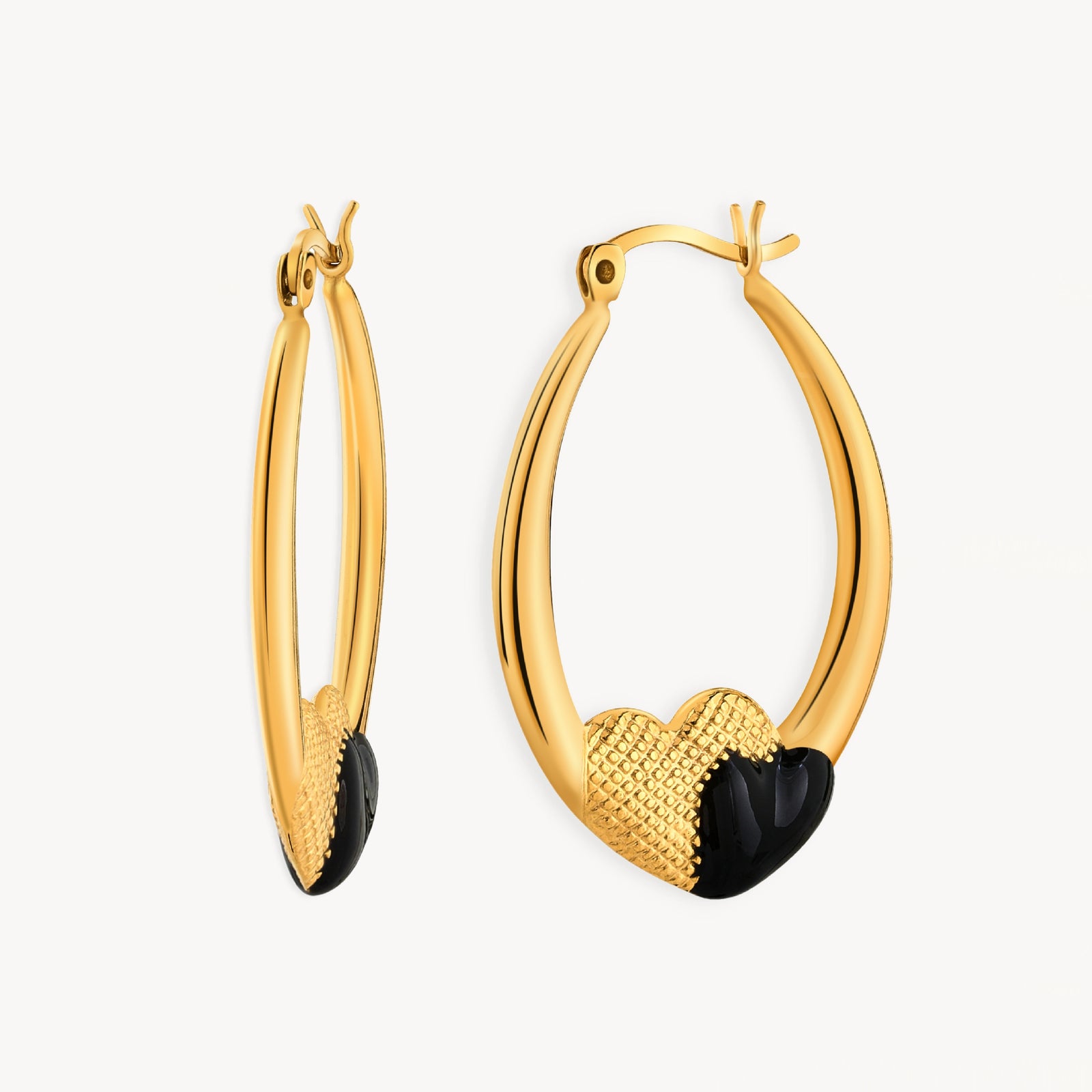 925 STERLING SILVER EARRINGS WITH ENAMEL