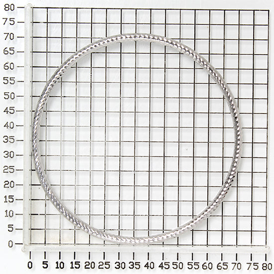 925 STERLING SILVER SLIP ON BANGLE