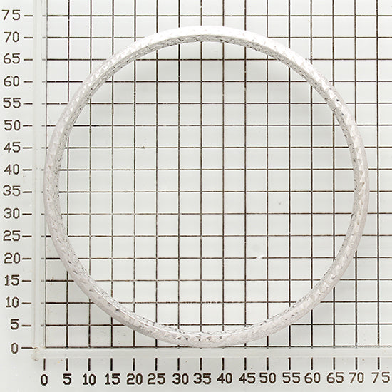 925 STERLING SILVER DIAMOND CUT SLIP ON BANGLE