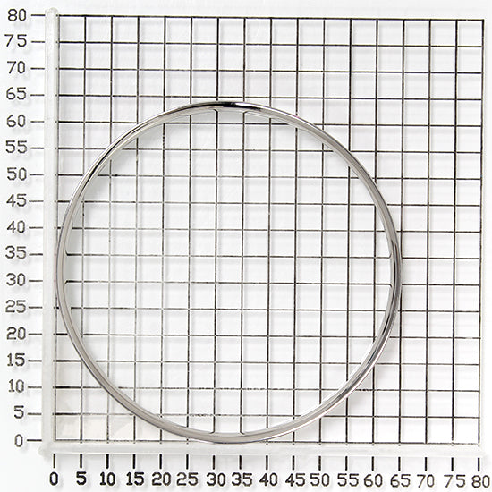 925 STERLING SILVER CLASSIC ENAMEL SLIP ON BANGLE