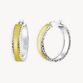 925 STERLING SILVER EARRINGS WITH ENAMEL