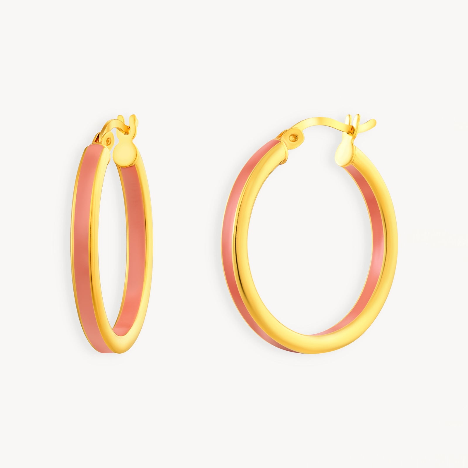 925 STERLING SILVER EARRINGS WITH ENAMEL