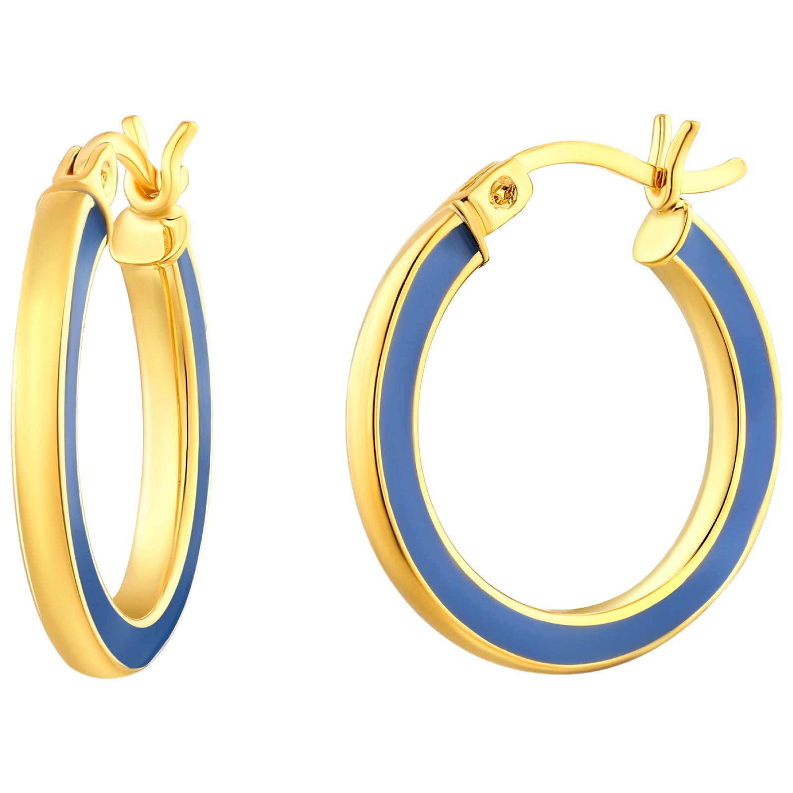 925 STERLING SILVER EARRINGS WITH ENAMEL