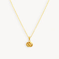 925 STERLING SILVER TWISTED KNOT PENDANT