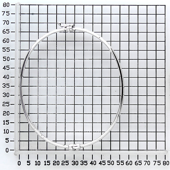 925 STERLING SILVER CLASSIC HINGED BANGLE