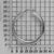 925 STERLING SILVER 35.0 MM. CROSSOVER CORRUGATE TUBE ROUND HOOP EARRINGS F16968
