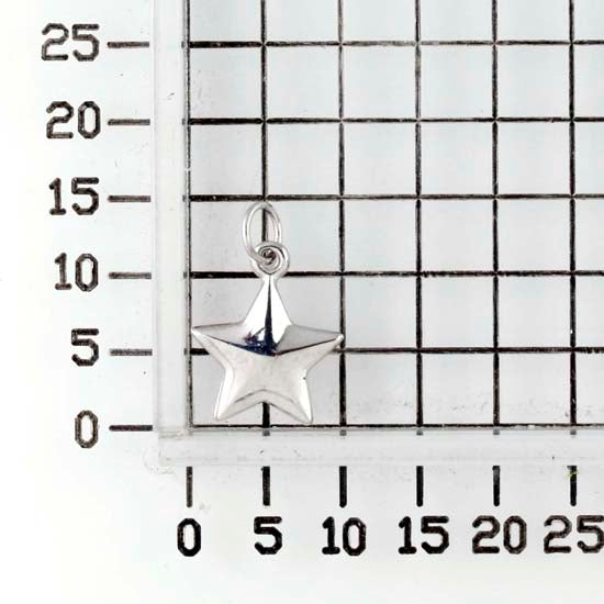 925 STERLING SILVER LITTLE STAR LIGHT WEIGHT CHARM F18972