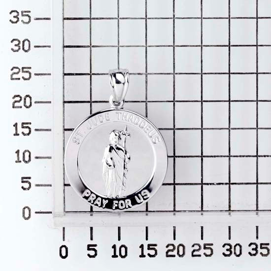 925 STERLING SILVER 18.0 MM SAINT JUDE THADDEUS PENDANT F36140