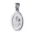 925 STERLING SILVER 15.0 MM. SAINT JOSEPH OVAL PENDANT F36150