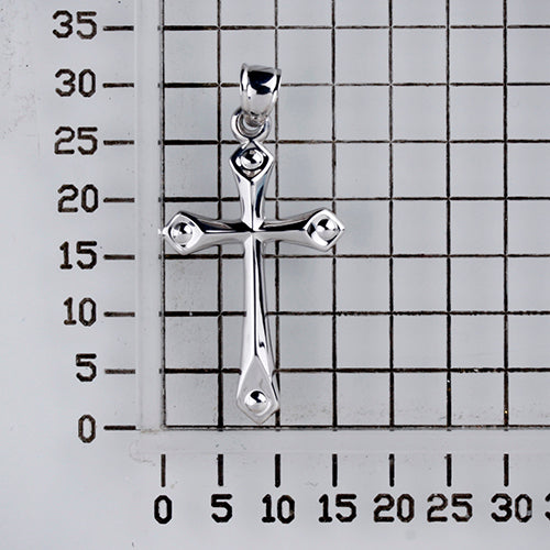 925 STERLING SILVER CLASSIC CROSSS PENDANT 25.0 MM. F44160