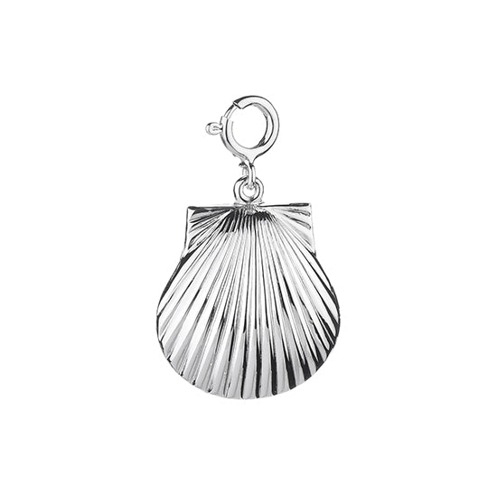 925 STERLING SILVER COCKLE CHARM F51481