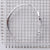 925 STERLING SILVER GEOMETRIC SHAPES OPEN HINGED BANGLE