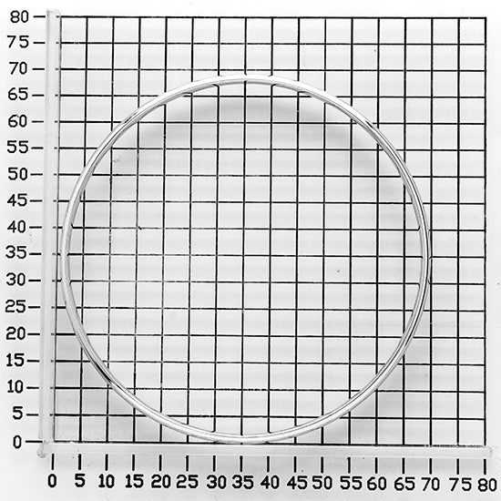 925 STERLING SILVER CLAISS ROUND SLIP ON BANGLE F61454