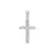 925 STERLING SILVER MODERN CROSS PENDANT F68617